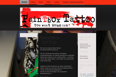 paintbox-tattoo.de - Tätowierer Korbach