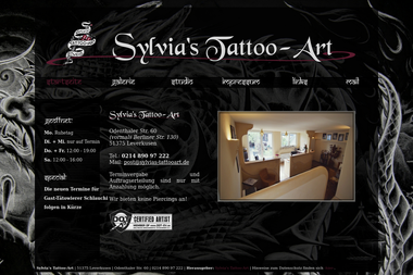 sylvias-tattooart.de - Tätowierer Leverkusen