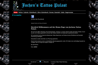 jochens-tattoopalast.com - Tätowierer Nürnberg