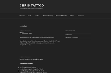 chris-tattoo.de - Tätowierer Rosenheim