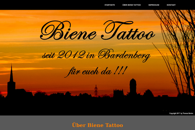 biene-tattoo.de - Tätowierer Würselen