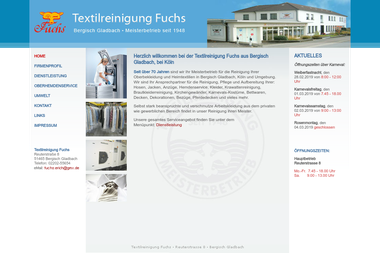 textilreinigung-fuchs.de - Chemische Reinigung Bergisch Gladbach