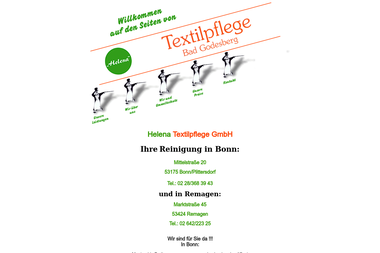 helena-textilpflege.de - Chemische Reinigung Bonn