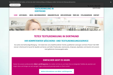 tetex-textilreinigung.de - Chemische Reinigung Dortmund