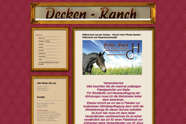 decken-ranch.com - Chemische Reinigung Emmerich Am Rhein