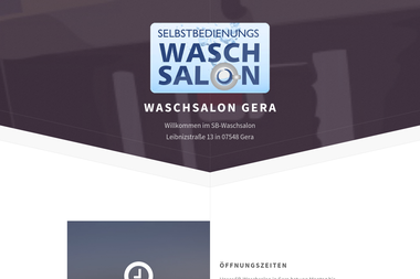 waschsalon-gera.de - Chemische Reinigung Gera