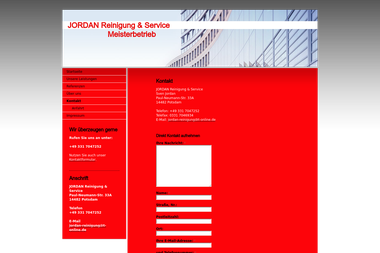 jordan-reinigung-und-service.de/kontakt - Chemische Reinigung Potsdam