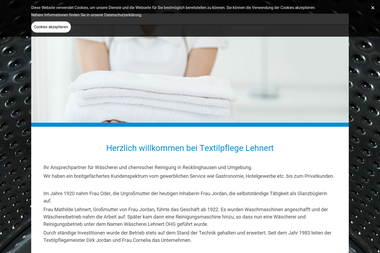 textilpflege-lehnert.de - Chemische Reinigung Recklinghausen