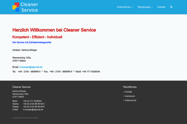 cleaner-service.de - Chemische Reinigung Willich