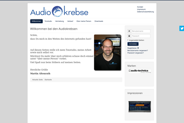 audiokrebse.de - Tonstudio Bruchköbel