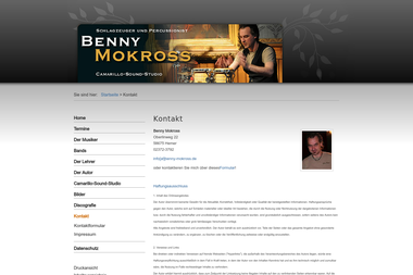 benny-mokross.de/cms - Tonstudio Hemer