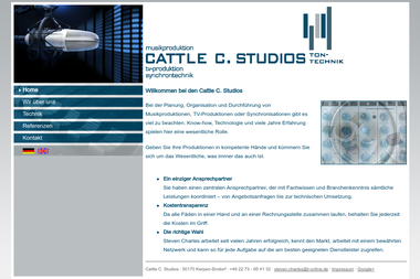 cattle-c-studios.de - Tonstudio Kerpen