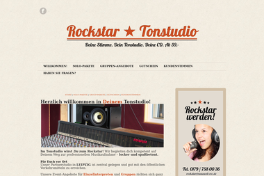 rockstar-tonstudio.de - Tonstudio Leipzig