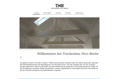 trockenbau-nico-berlin.de - Trockenbau Berlin