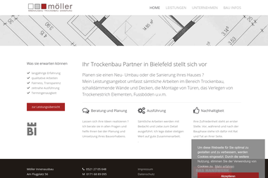 moeller-innenausbau.de - Trockenbau Bielefeld
