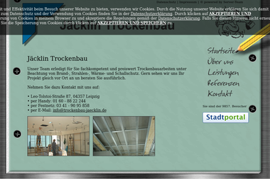 trockenbau-jaecklin.de - Trockenbau Leipzig