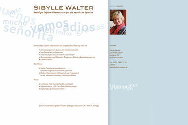 sibylle-walter.de - Übersetzer Bad Aibling