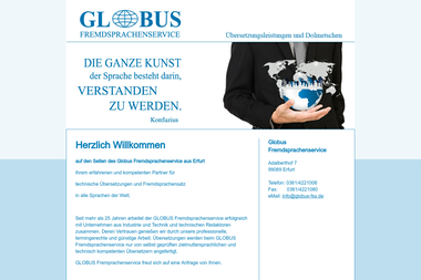 globus-fss.de - Übersetzer Erfurt