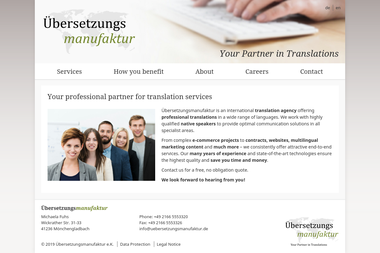 uebersetzungsmanufaktur.de - Übersetzer Mönchengladbach