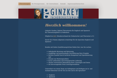 ginzkey.de - Übersetzer Paderborn