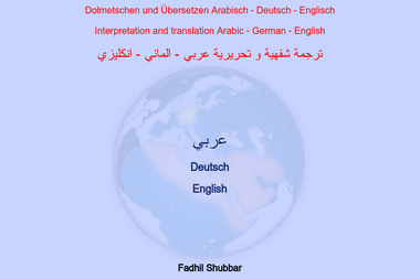 shubbar-translation.de - Übersetzer Paderborn