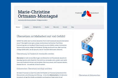 marie-christine-ortmann.de - Übersetzer Siegen