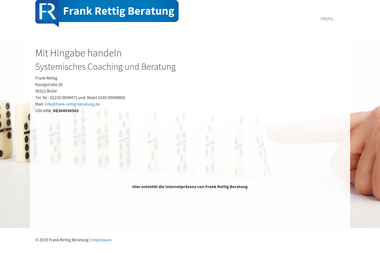 frank-rettig-beratung.de - Unternehmensberatung Brühl