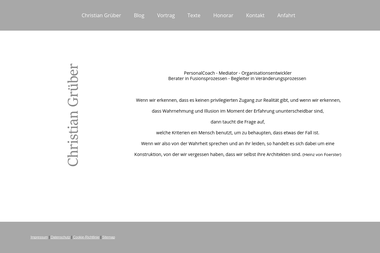 christian-grueber.com - Unternehmensberatung Vöhringen