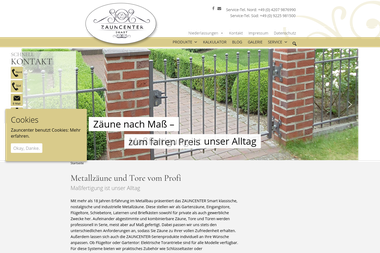 zauncenter-smart.de - Zaunhersteller Dortmund