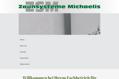 zaunsysteme-michaelis.de - Zaunhersteller Heidenau