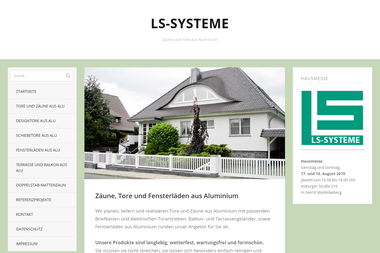 ls-systeme.de - Zaunhersteller Markkleeberg