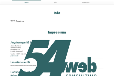 54web.de - Web Designer Deggendorf