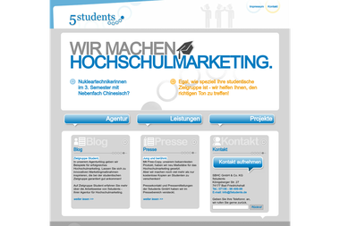 5students.de - Marketing Manager Bad Friedrichshall