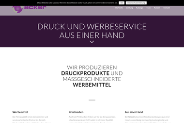 adws.de - Druckerei Hochheim Am Main