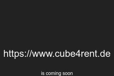 cube4rent.de - Web Designer Hünfeld