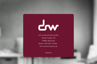 drw-communication.de - Web Designer Walsrode