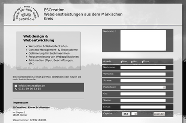 escreation.de - Web Designer Hemer