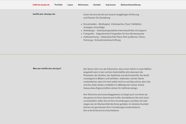 halfbrain-design.de - Web Designer Schwäbisch Gmünd