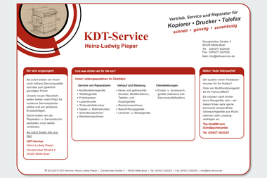 kdt-service.de - Druckerei Melle