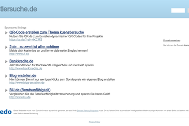 kuenstlersuche.de - Web Designer Hückeswagen
