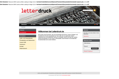 letterdruck.de - Druckerei Raunheim