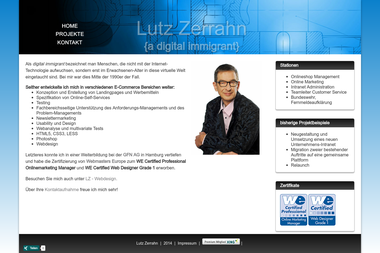lutz-zerrahn.de - Web Designer Elmshorn