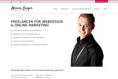 marvin-langer.de - Web Designer Moers