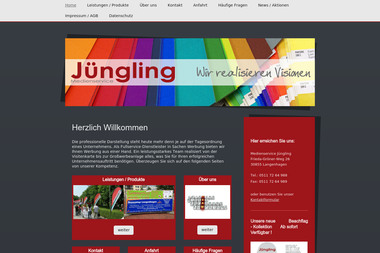 medienservice-juengling.com - Web Designer Langenhagen