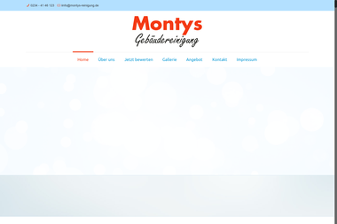 montys-reinigung.de - Reinigungskraft Bochum
