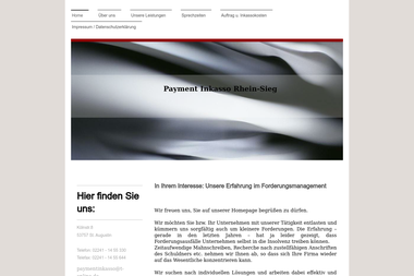 payment-inkasso-rhein-sieg.de - Inkassounternehmen Sankt Augustin