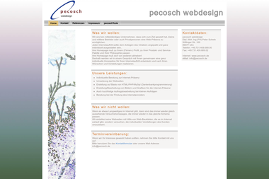pecosch.de - Web Designer Ulm