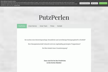 putzperlen-krefeld.de - Reinigungskraft Krefeld