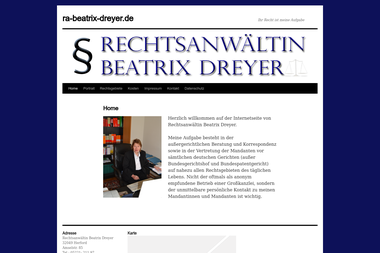 ra-beatrix-dreyer.de - Inkassounternehmen Herford