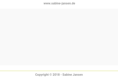 sabine-jansen.de - Web Designer Olching